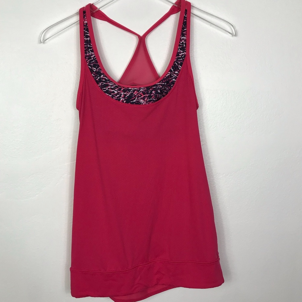 lululemon athletica Red Tank Top